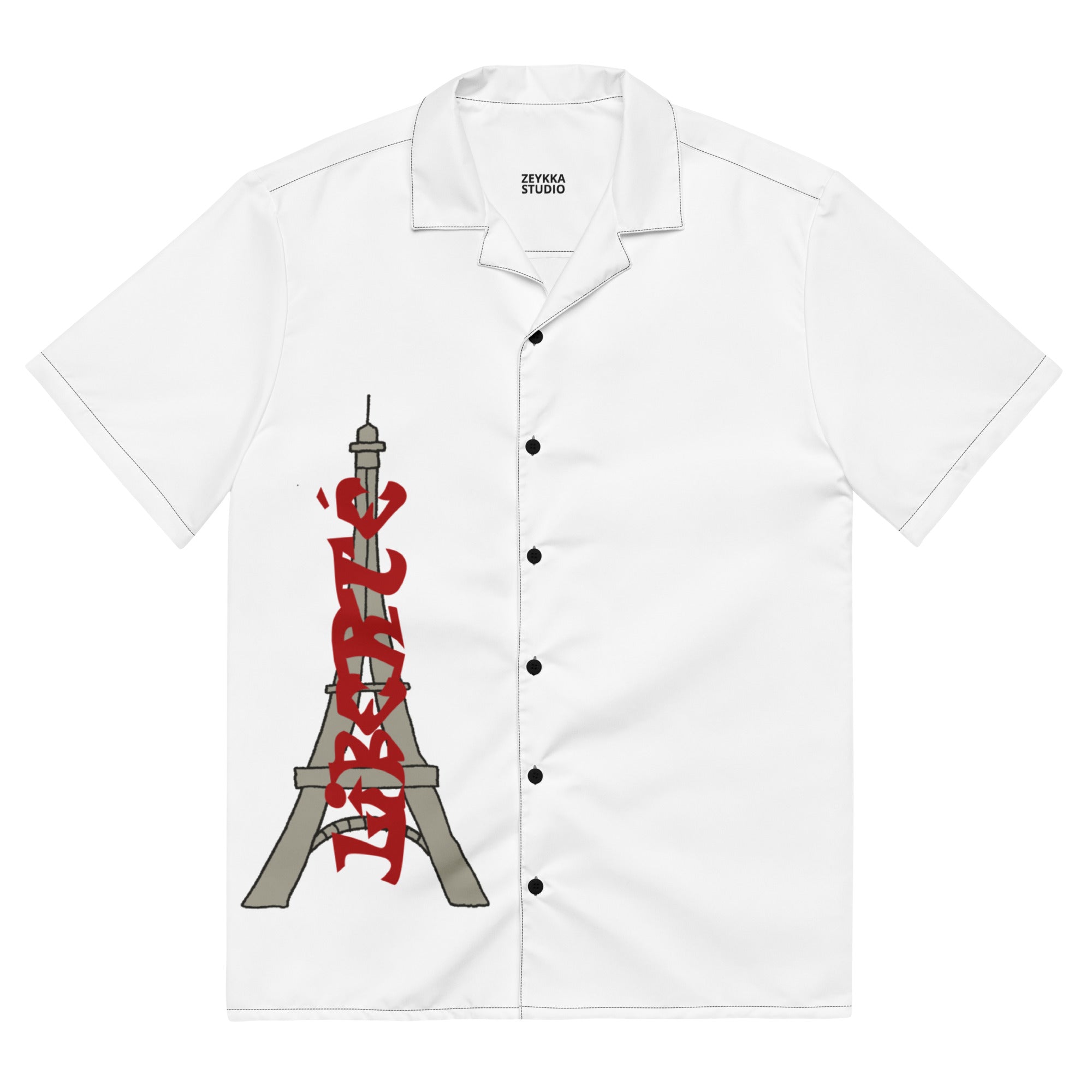 Chemise oversize streetwear Liberté ZeykkaStudio Lyon