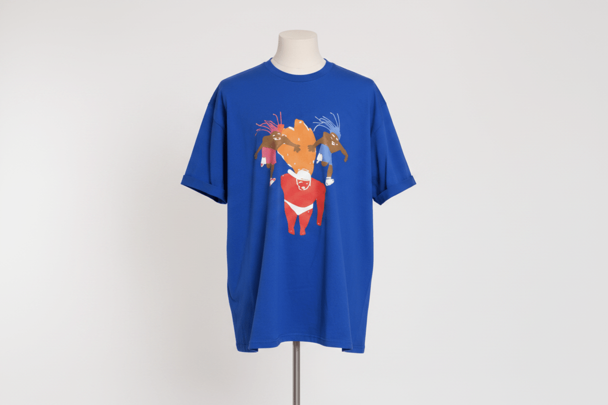 T-shirt streetwear Pop-Art 3 Personnages ZeykkaStudio Lyon