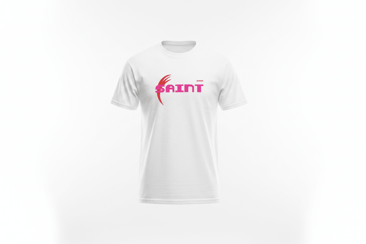 T-shirt streetwear Saint Rose 1999 ZeykkaStudio Lyon