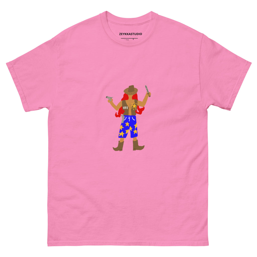 T-shirt cowboy unisexe Zeykka streetwear