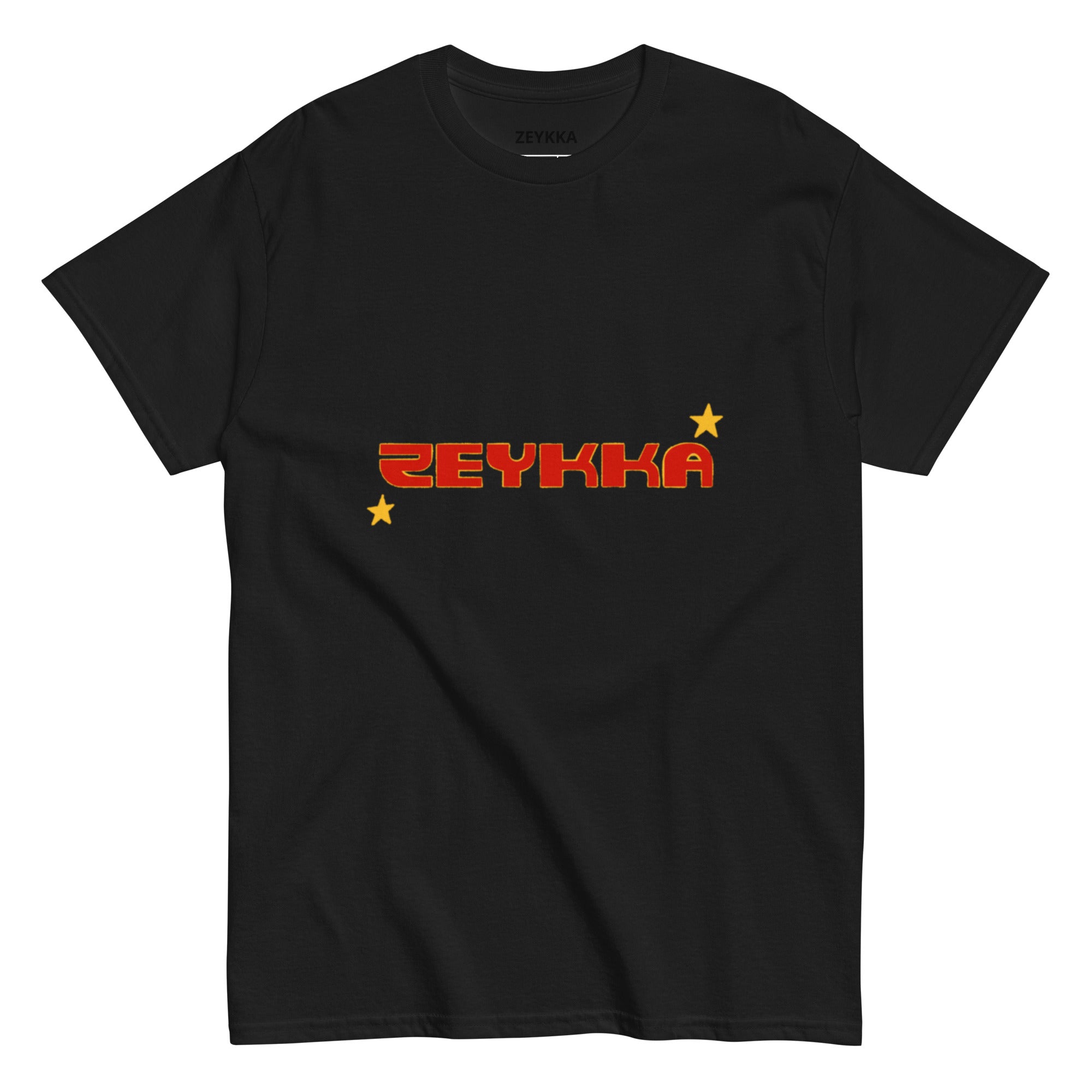 T-shirt brand rouge unisexe Zeykka streetwear