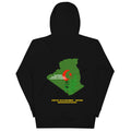 Sweat à capuche unisexe streetwear ZeykkaStudio Lyon dos