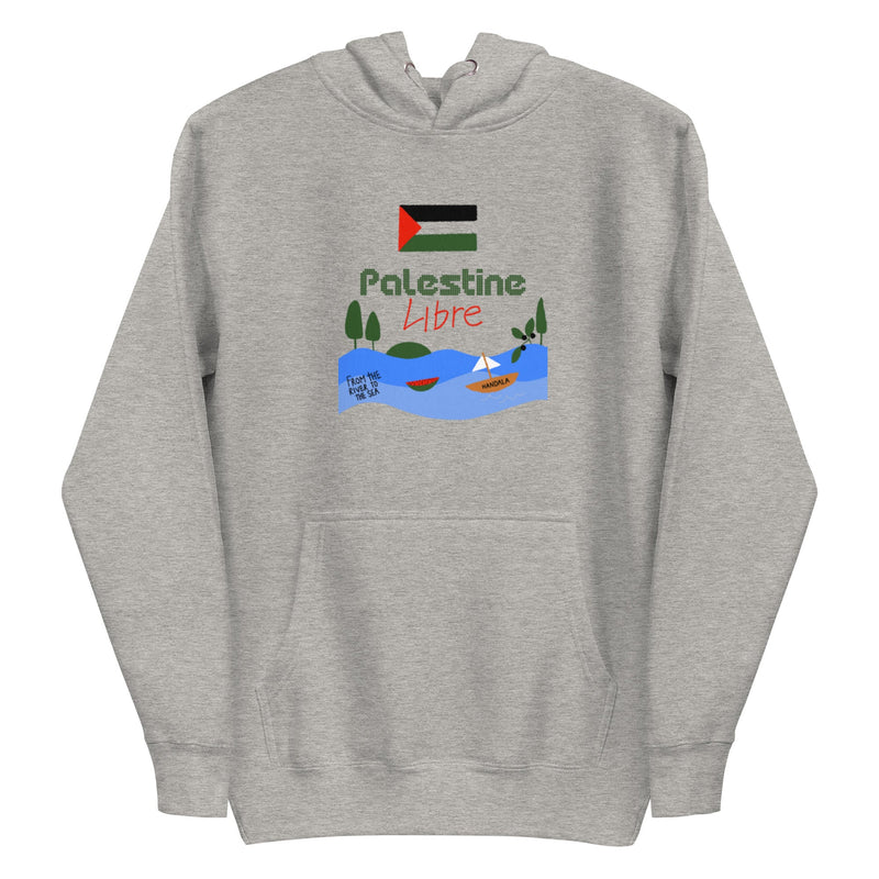 Sweat à capuche streetwear Handala ZeykkaStudio Lyon
