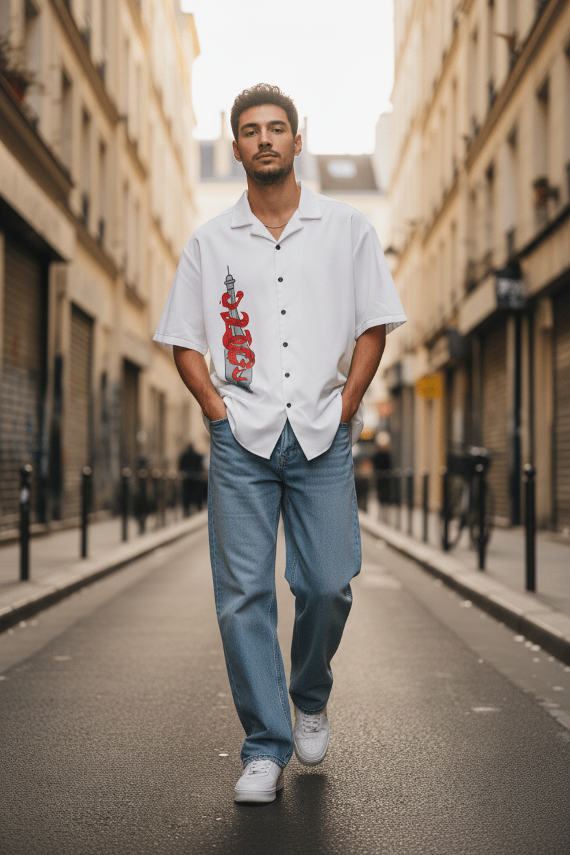 ZEYKKA Chemise Homme