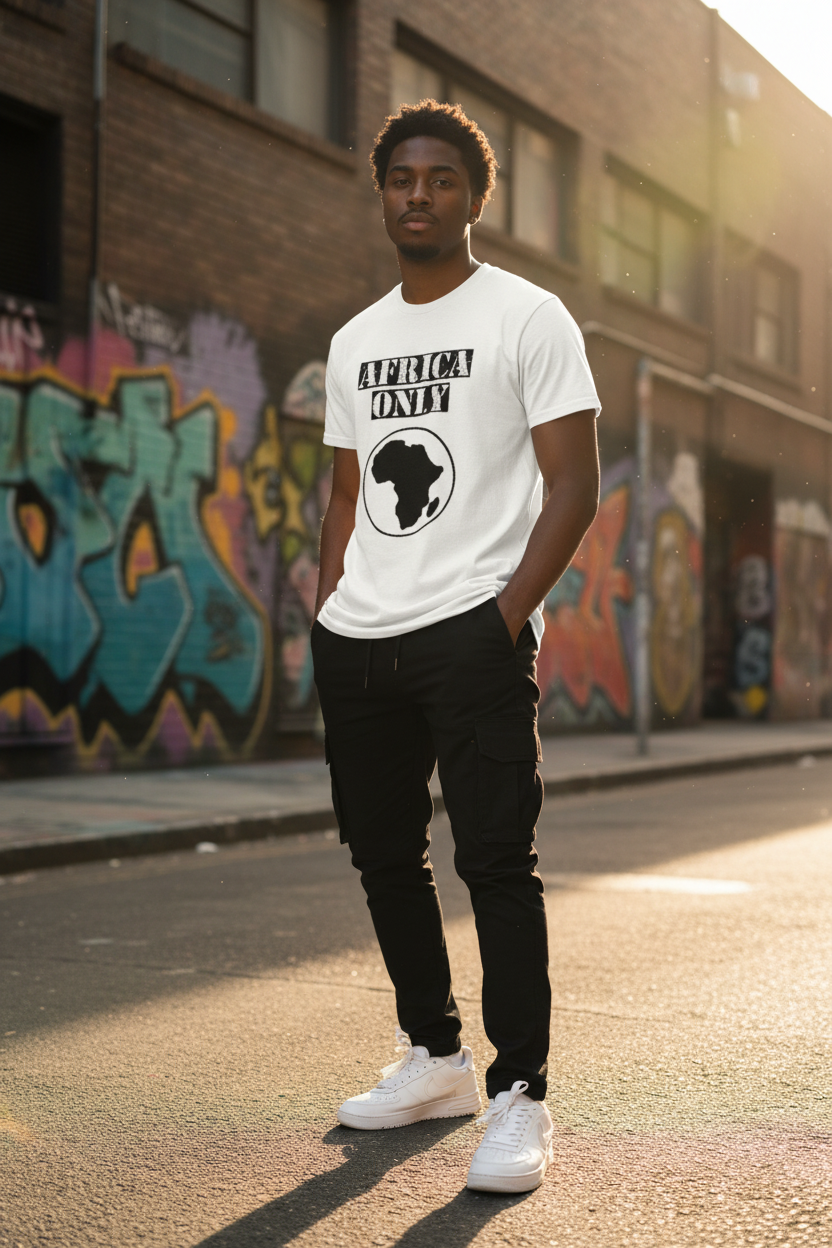 ZEYKKA T-Shirt Africa - Mockup Urbain