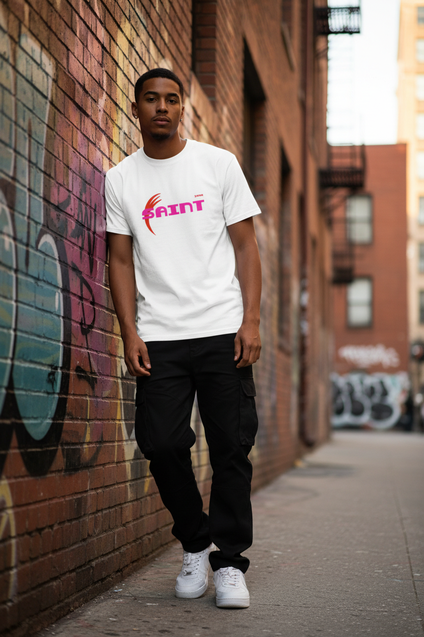 ZEYKKA T-Shirt Saint Rose 1999 - Mockup Urbain